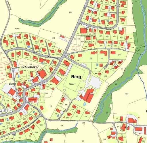 Karten und Geoinformation - Politische Gemeinde Berg SG